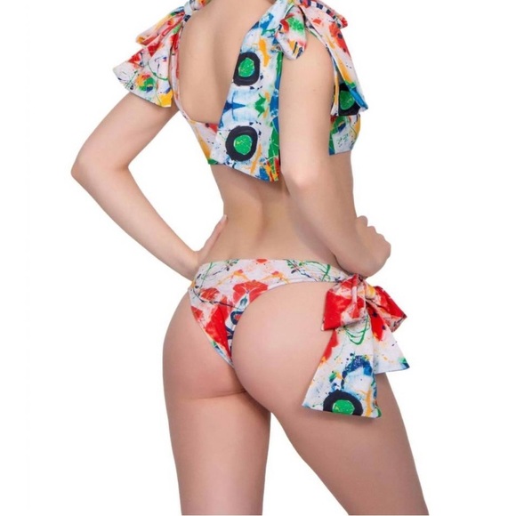 NEW BELA BRAND lua bikini in print arte - Picture 3 of 3